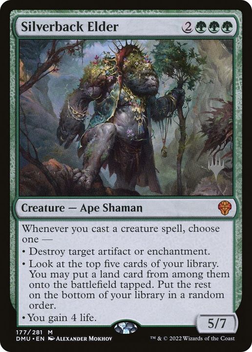 Silverback Elder in the group Magic the Gathering / Sets / Dominaria United Promos at Proxyprinters.com (59054)