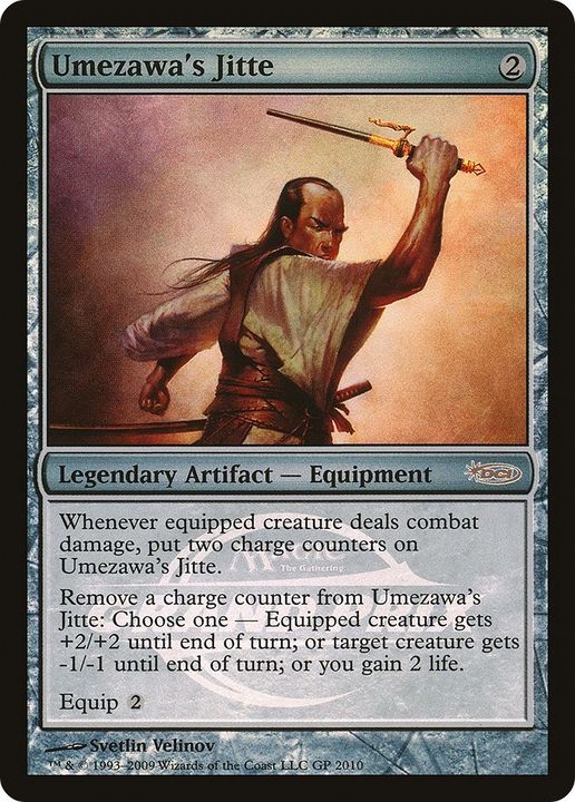 Umezawa's Jitte in the group Magic the Gathering / Types / Artifacts / Legendary Artifact at Proxyprinters.com (59057)