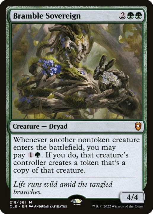 Bramble Sovereign in the group Magic the Gathering / Types / Colors / Green at Proxyprinters.com (5906)