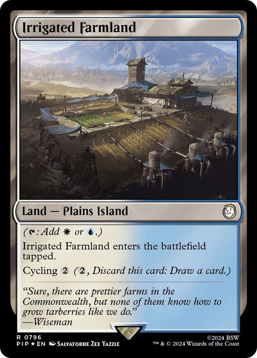 Irrigated Farmland in the group Magic the Gathering / Sets / Fallout at Proxyprinters.com (59077)