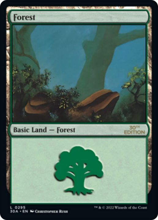 Forest in the group Magic the Gathering / Sets / 30th Anniversary Edition at Proxyprinters.com (59083)