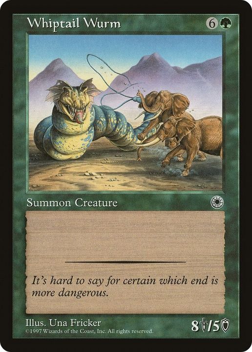 Whiptail Wurm in the group Magic the Gathering / Types / Colors / Green at Proxyprinters.com (59090)