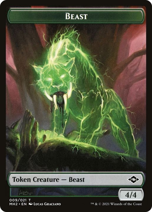 Beast in the group Magic the Gathering / Types / Colors / Green at Proxyprinters.com (59104)