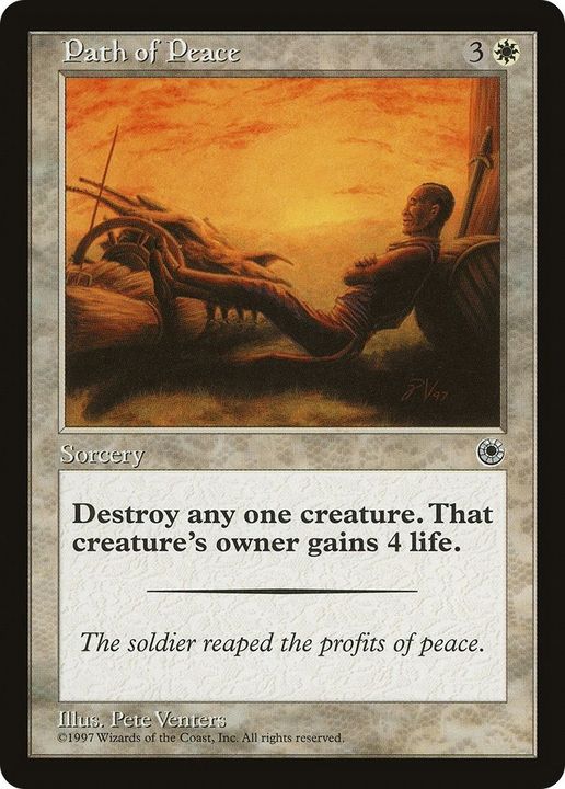 Path of Peace in the group Magic the Gathering / Types / Colors / White at Proxyprinters.com (59107)