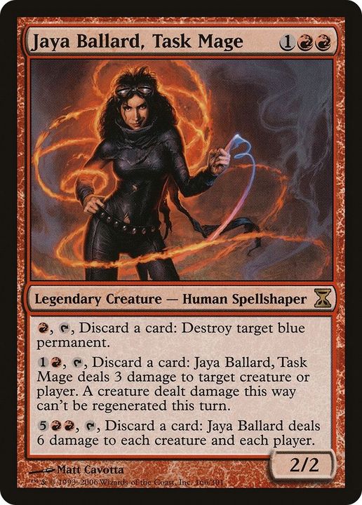 Jaya Ballard, Task Mage in the group Magic the Gathering / Types / Creatures / Human at Proxyprinters.com (59118)