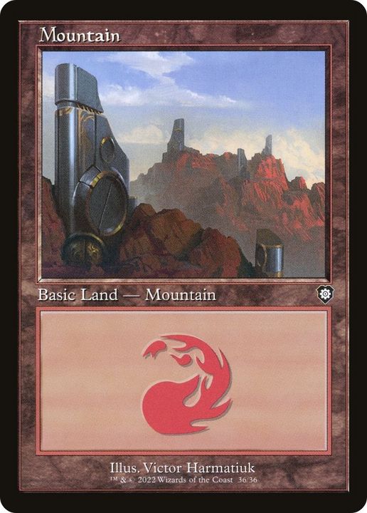 Mountain in the group Magic the Gathering / Sets / The Brothers' War Commander at Proxyprinters.com (59121)