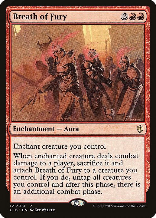 Breath of Fury in the group Magic the Gathering / Types / Colors / Red at Proxyprinters.com (59126)