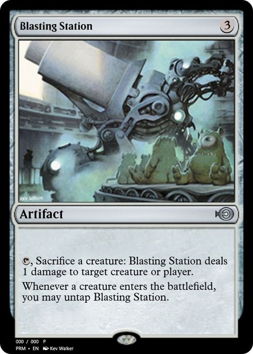 Blasting Station in the group Magic the Gathering / Types / Artifacts / Artifact at Proxyprinters.com (59146)