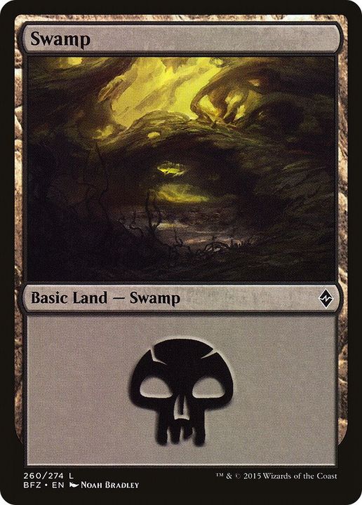 Swamp in the group Magic the Gathering / Sets / Battle for Zendikar Tokens at Proxyprinters.com (59152)