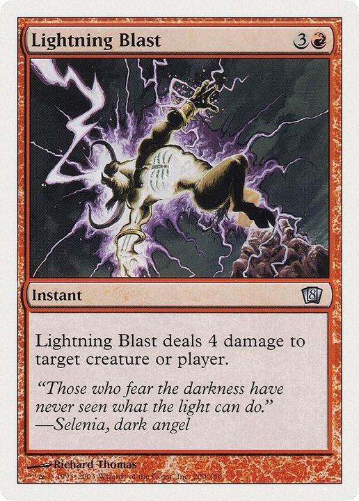 Lightning Blast in the group Magic the Gathering / Types / Colors / Red at Proxyprinters.com (59154)