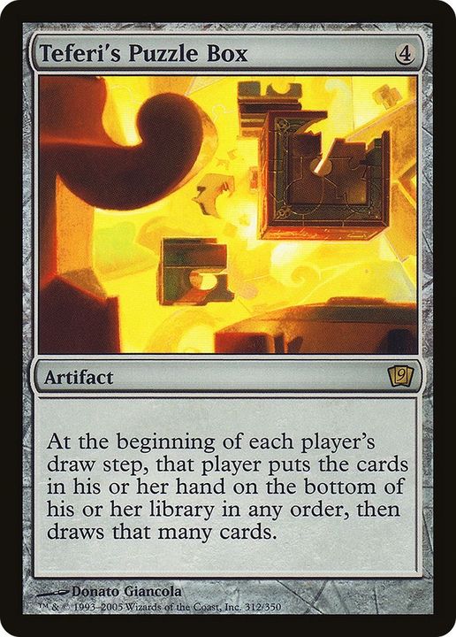 Teferi's Puzzle Box in the group Magic the Gathering / Types / Artifacts / Artifact at Proxyprinters.com (59182)