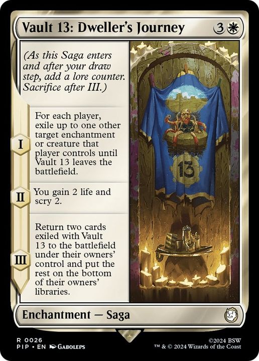 Vault 13: Dweller's Journey in the group Magic the Gathering / Sets / Fallout at Proxyprinters.com (59189)