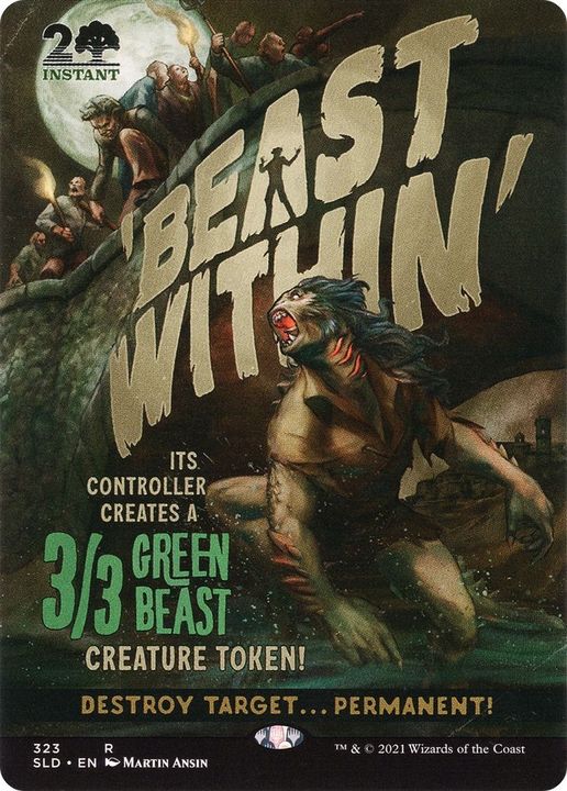 Beast Within in the group Magic the Gathering / Types / Colors / Green at Proxyprinters.com (59204)