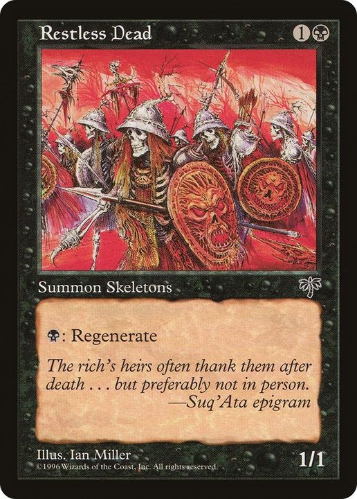 Restless Dead in the group Magic the Gathering / Sets / Mirrodin Besieged Tokens at Proxyprinters.com (59212)