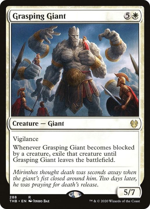 Grasping Giant in the group Magic the Gathering / Types / Colors / White at Proxyprinters.com (59216)