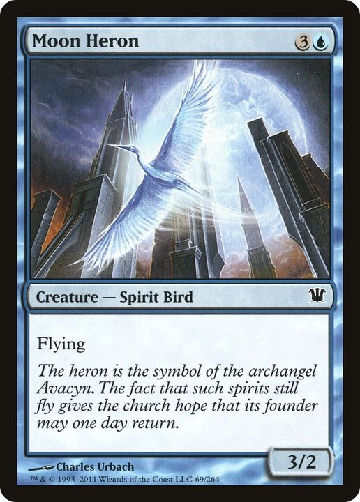 Moon Heron in the group Magic the Gathering / Types / Colors / Blue at Proxyprinters.com (59245)