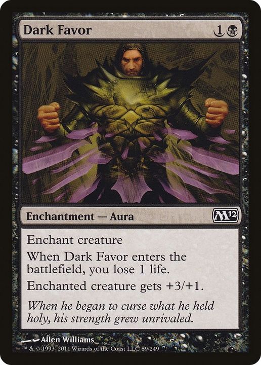 Dark Favor in the group Magic the Gathering / Sets / Magic 2013 at Proxyprinters.com (59255)