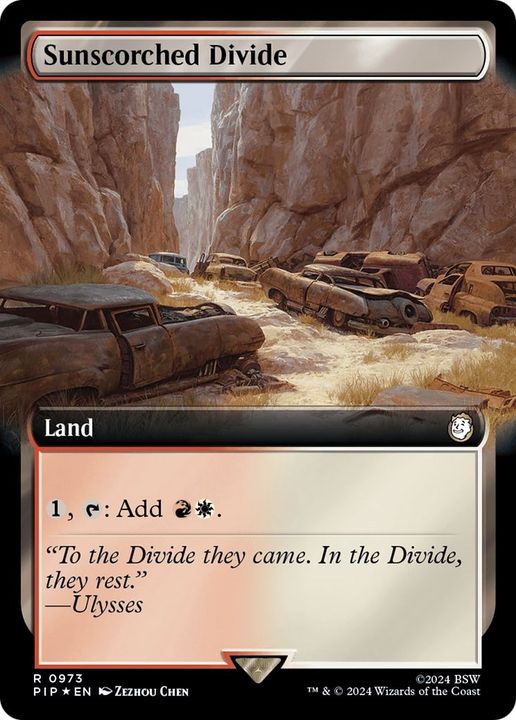 Sunscorched Divide in the group Magic the Gathering / Types / Colors / Colorless at Proxyprinters.com (59256)