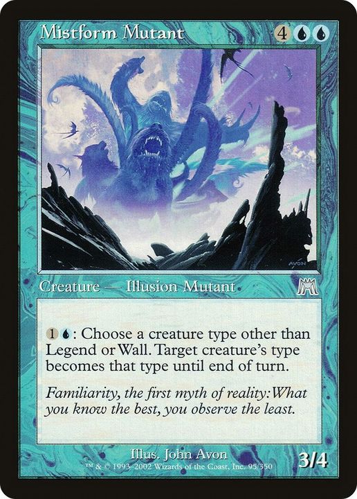 Mistform Mutant in the group Magic the Gathering / Types / Colors / Blue at Proxyprinters.com (59258)