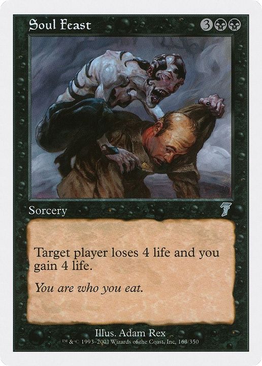 Soul Feast in the group Magic the Gathering / Types / Colors / Black at Proxyprinters.com (59295)