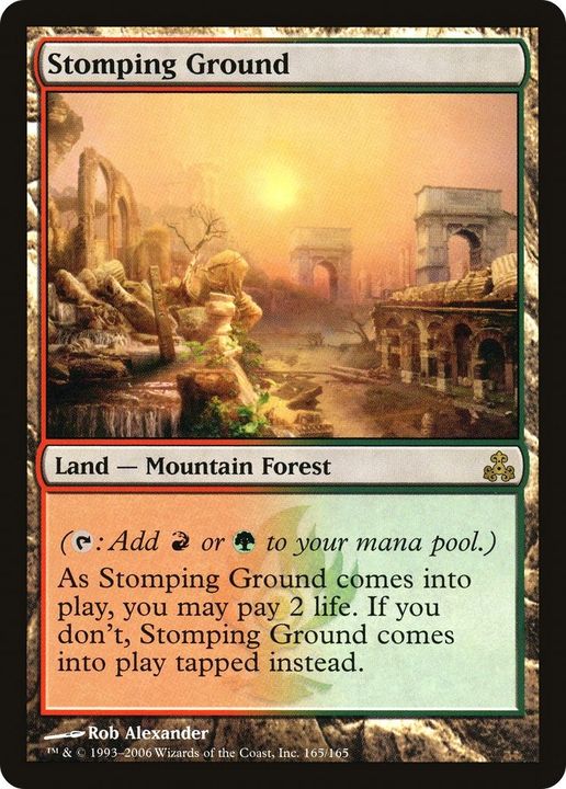 Stomping Ground in the group Magic the Gathering / Types / Land / Forest at Proxyprinters.com (59299)