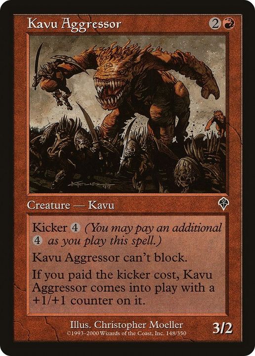 Kavu Aggressor in the group Magic the Gathering / Types / Colors / Red at Proxyprinters.com (59314)