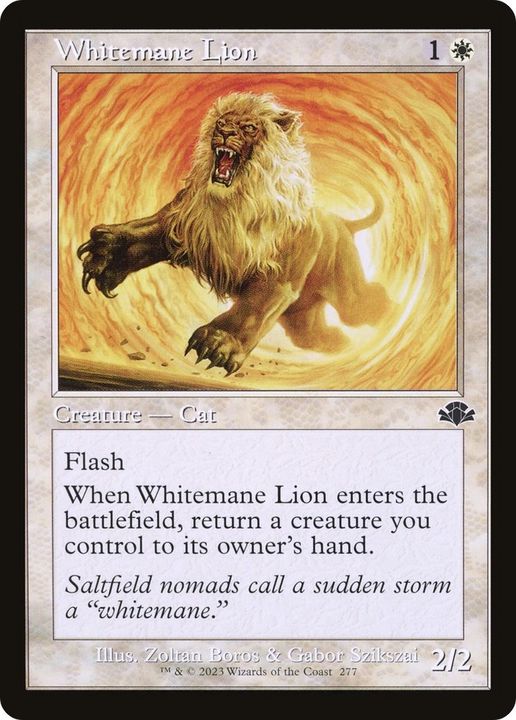 Whitemane Lion in the group Advanced search at Proxyprinters.com (5932)