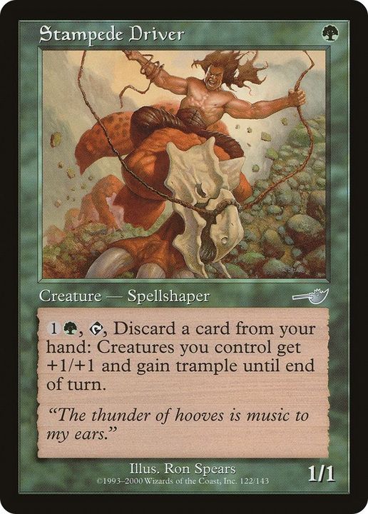 Stampede Driver in the group Magic the Gathering / Sets / Nemesis at Proxyprinters.com (59338)