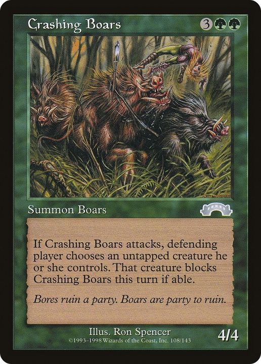 Crashing Boars in the group Advanced search at Proxyprinters.com (59339)