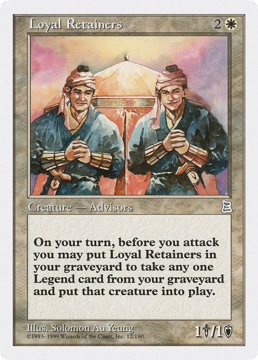 Loyal Retainers in the group Magic the Gathering / Types / Creatures / Human at Proxyprinters.com (59409)