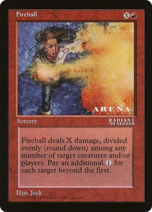 Fireball in the group Magic the Gathering / Types / Colors / Red at Proxyprinters.com (59427)