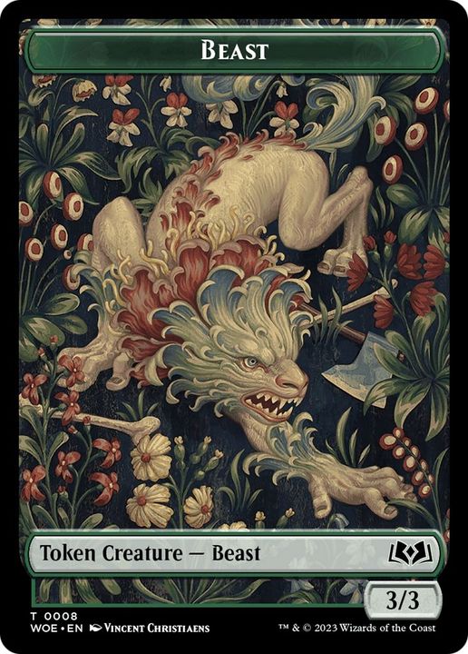 Beast in the group Magic the Gathering / Types / Colors / Green at Proxyprinters.com (59433)