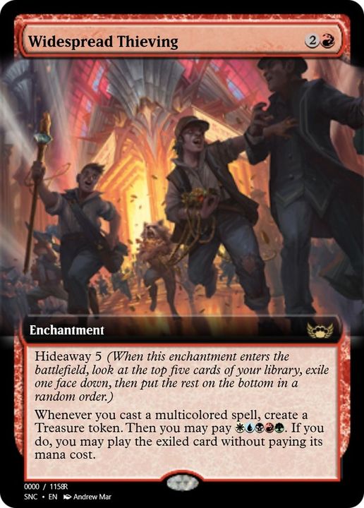 Widespread Thieving in the group Magic the Gathering / Types / Enchantment / Enchantment at Proxyprinters.com (59455)