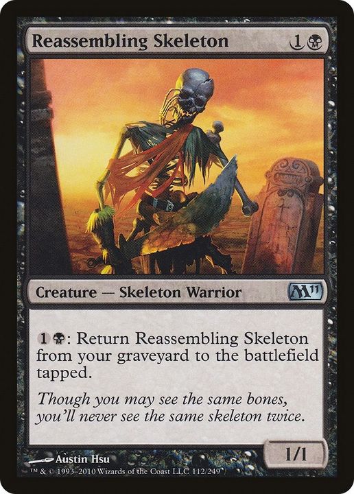 Reassembling Skeleton in the group Magic the Gathering / Types / Creatures / Warrior at Proxyprinters.com (59464)