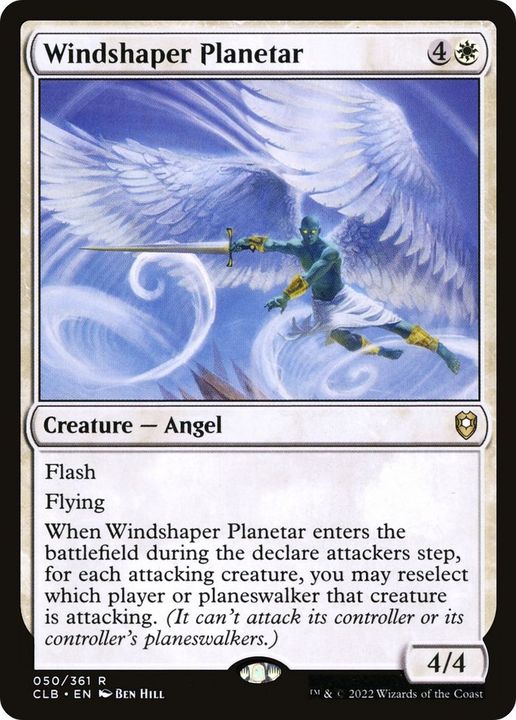 Windshaper Planetar in the group Magic the Gathering / Sets / Commander Legends: Battle for Baldur's Gate at Proxyprinters.com (59466)