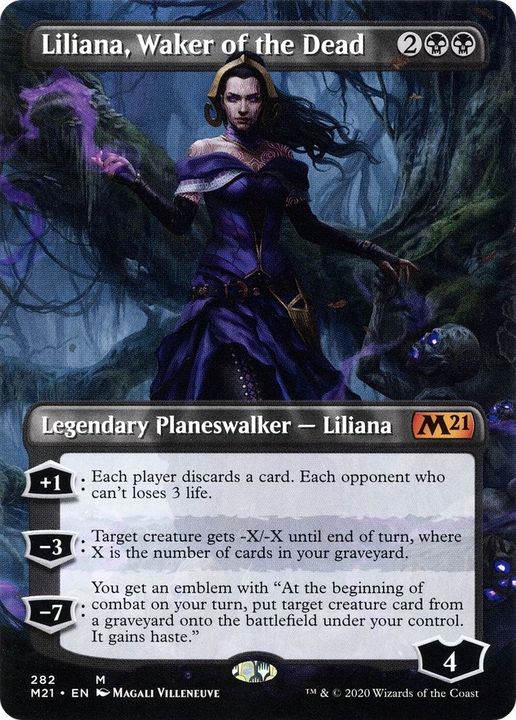 Liliana, Waker of the Dead in the group Magic the Gathering / Types / Colors / Black at Proxyprinters.com (59468)