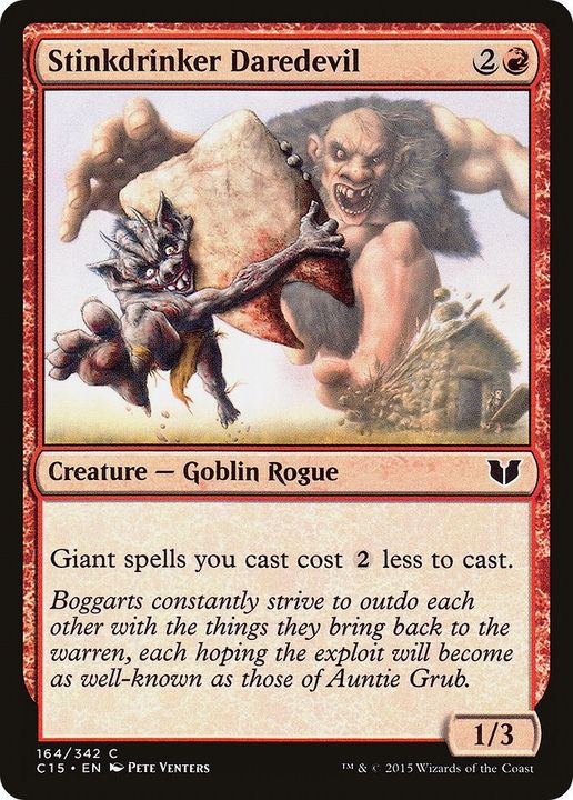 Stinkdrinker Daredevil in the group Magic the Gathering / Types / Creatures / Goblin at Proxyprinters.com (59494)