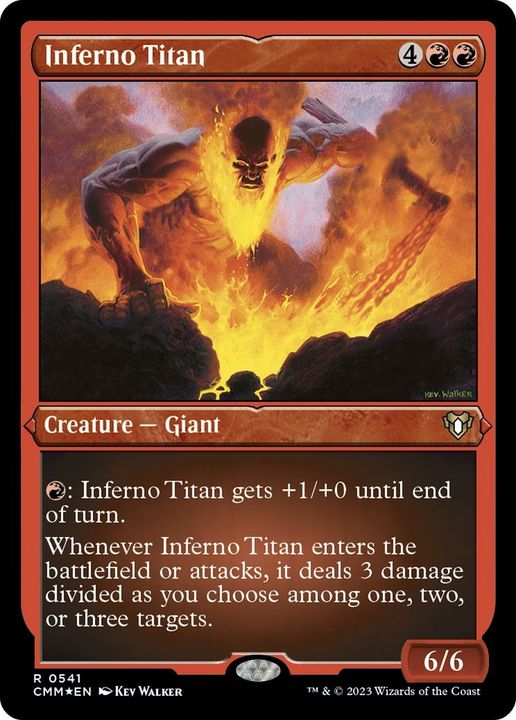 Inferno Titan in the group Magic the Gathering / Types / Colors / Red at Proxyprinters.com (59546)