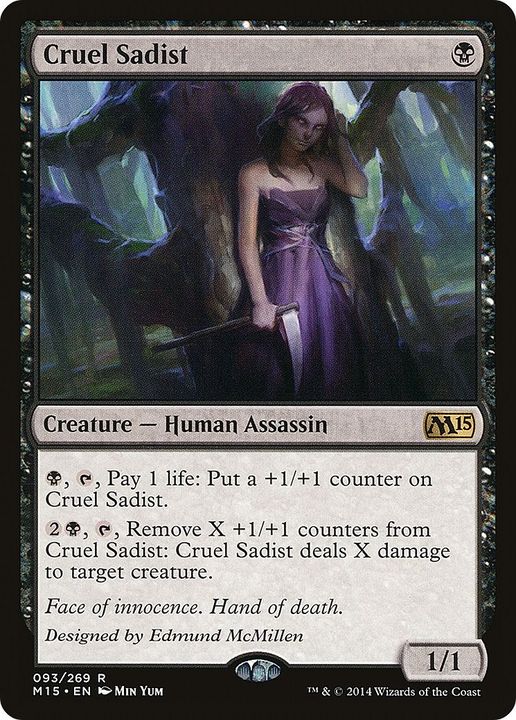 Cruel Sadist in the group Magic the Gathering / Sets / Magic 2015 Tokens at Proxyprinters.com (59550)