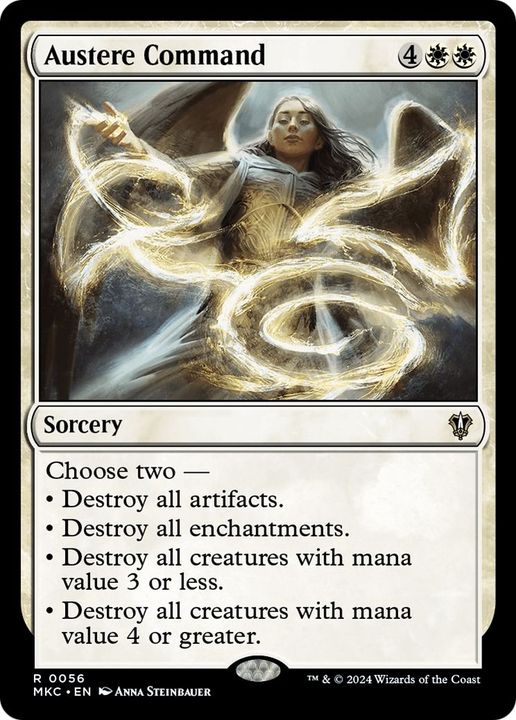 Austere Command in the group Magic the Gathering / Types / Colors / White at Proxyprinters.com (59556)