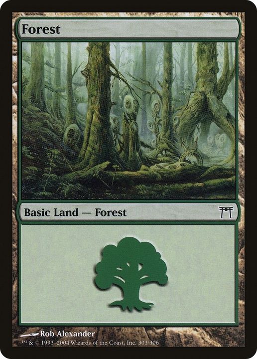 Forest in the group Magic the Gathering / Sets / Champions of Kamigawa at Proxyprinters.com (59558)