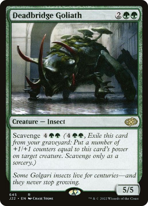 Deadbridge Goliath in the group Magic the Gathering / Sets / Jumpstart 2022 at Proxyprinters.com (5958)