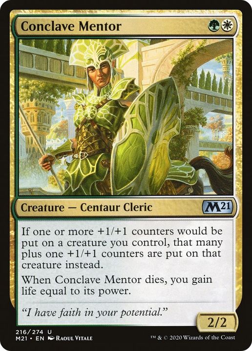 Conclave Mentor in the group Singles at Proxyprinters.com (59584)