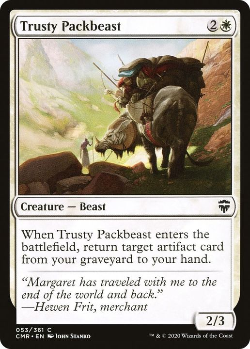 Trusty Packbeast in the group Magic the Gathering / Sets / Commander Legends at Proxyprinters.com (5961)