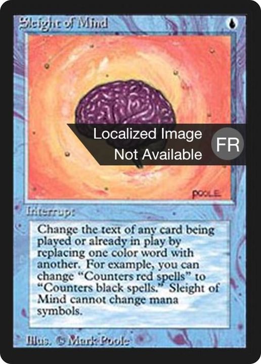 Sleight of Mind in the group Magic the Gathering / Types / Colors / Blue at Proxyprinters.com (5964)