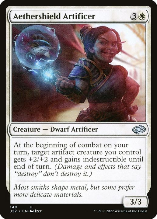 Aethershield Artificer in the group Magic the Gathering / Types / Colors / White at Proxyprinters.com (5970)