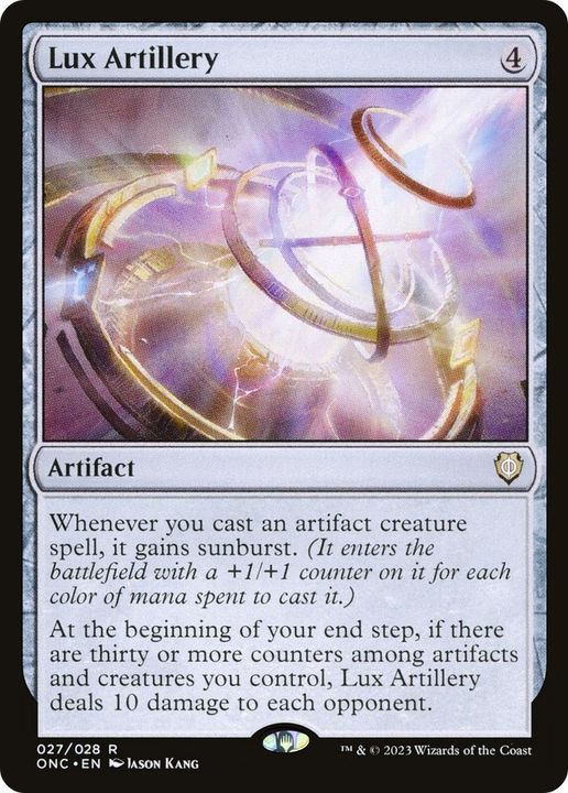 Lux Artillery in the group Magic the Gathering / Types / Artifacts / Artifact at Proxyprinters.com (59817)