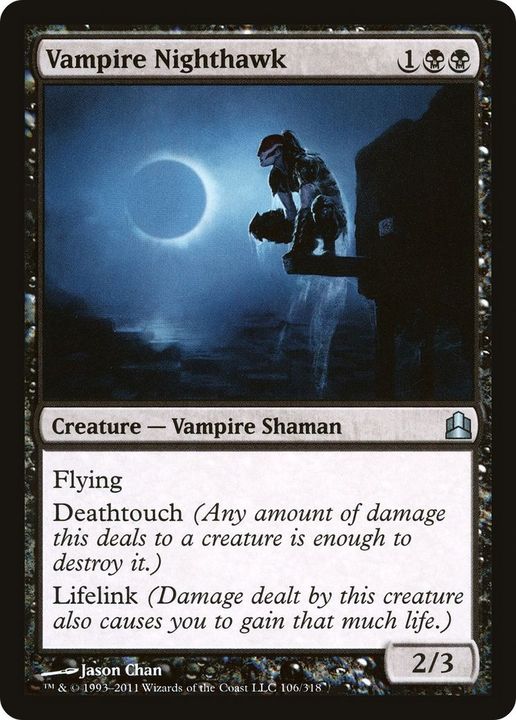 Vampire Nighthawk in the group Magic the Gathering / Types / Colors / Black at Proxyprinters.com (59823)