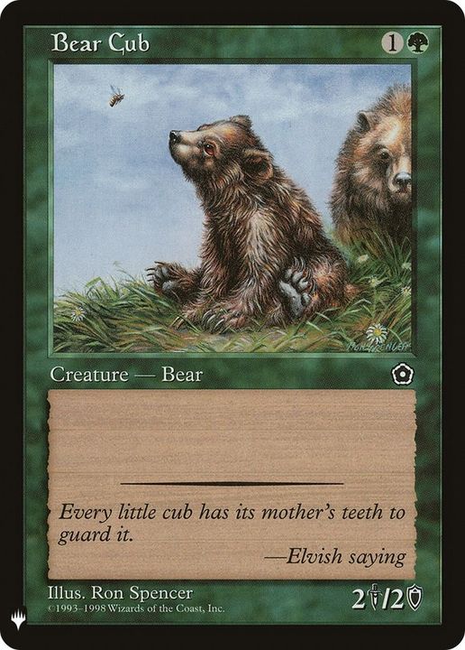 Bear Cub in the group Magic the Gathering / Types / Colors / Green at Proxyprinters.com (59831)