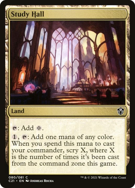 Study Hall in the group Magic the Gathering / Types / Colors / Colorless at Proxyprinters.com (59849)